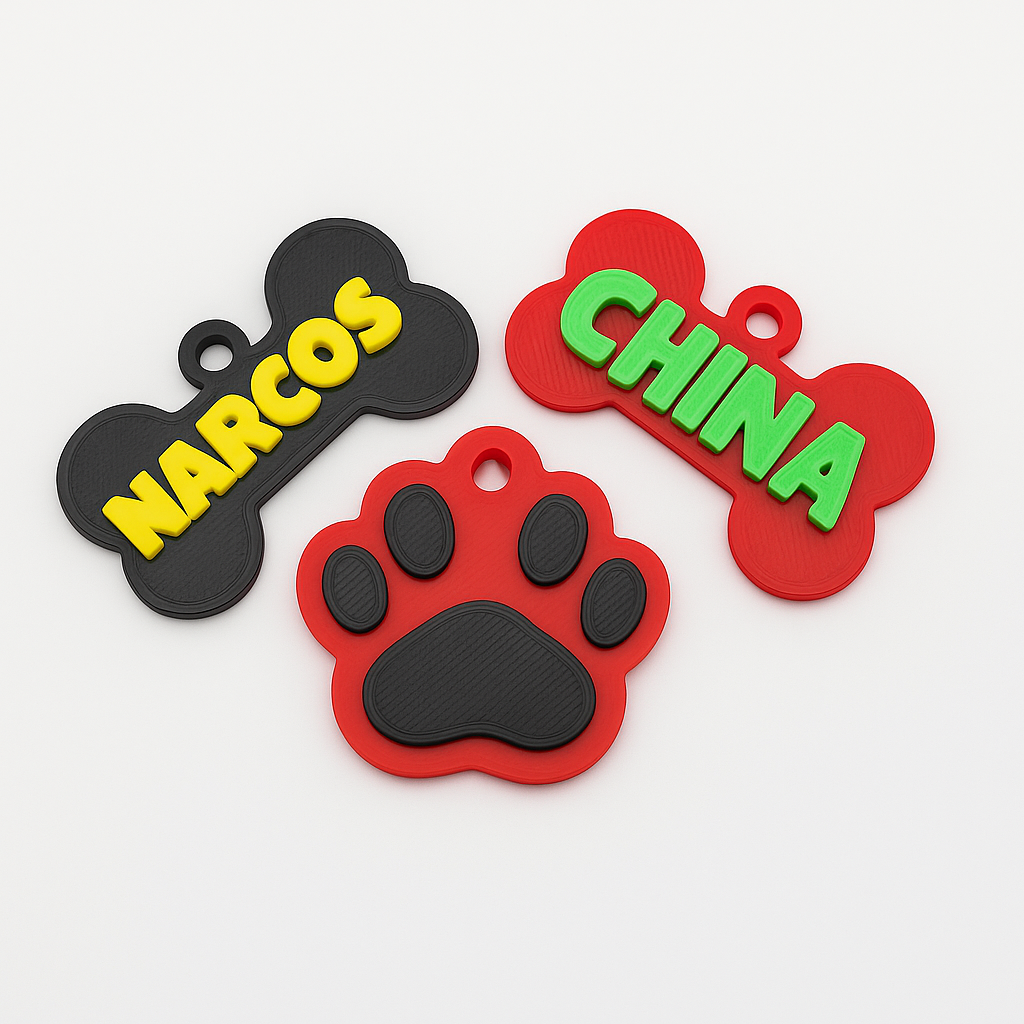 Etichetă personalizată pentru animale