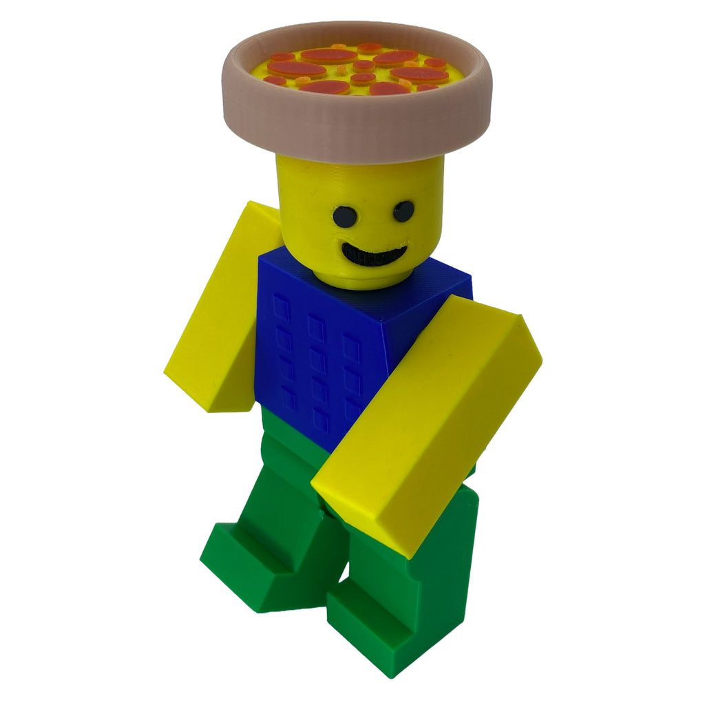 Jucărie Figurină Articulată Noobini Pizzanini - Roblox Steal a Brainrot | Obiect de Colecție