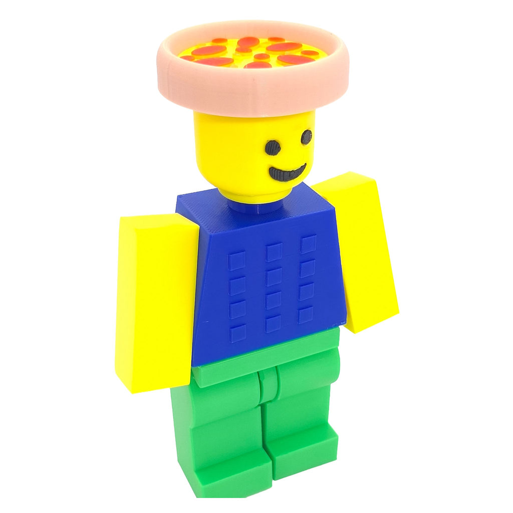 Jucărie Figurină Articulată Noobini Pizzanini - Roblox Steal a Brainrot | Obiect de Colecție