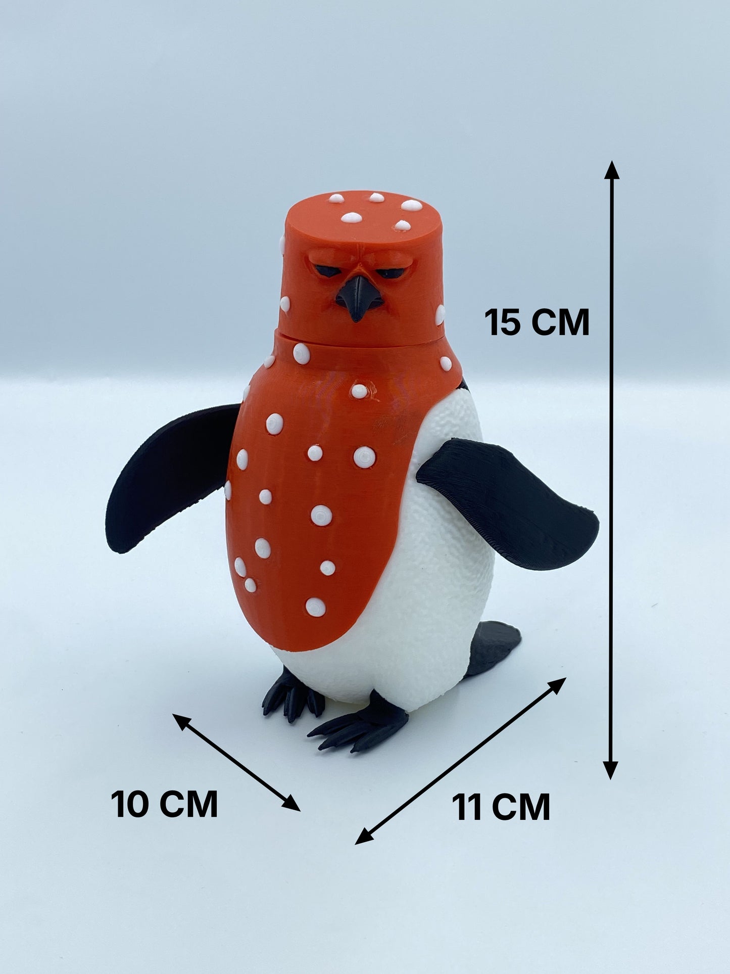 Jucărie Figurină Articulată Salamino Pinguino - Roblox Steal a Brainrot | Obiect de Colecție