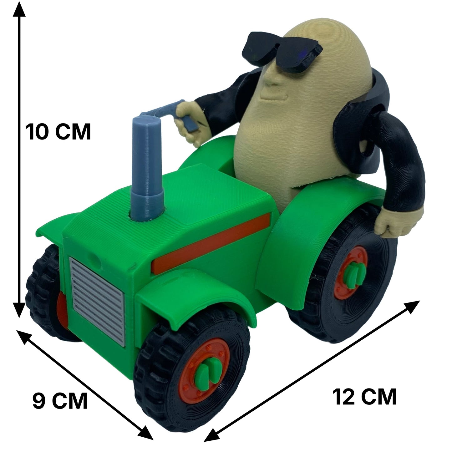 Jucărie Figurină Articulată Bulbito Bandito Traktorito - Roblox Steal a Brainrot | Obiect de Colecție