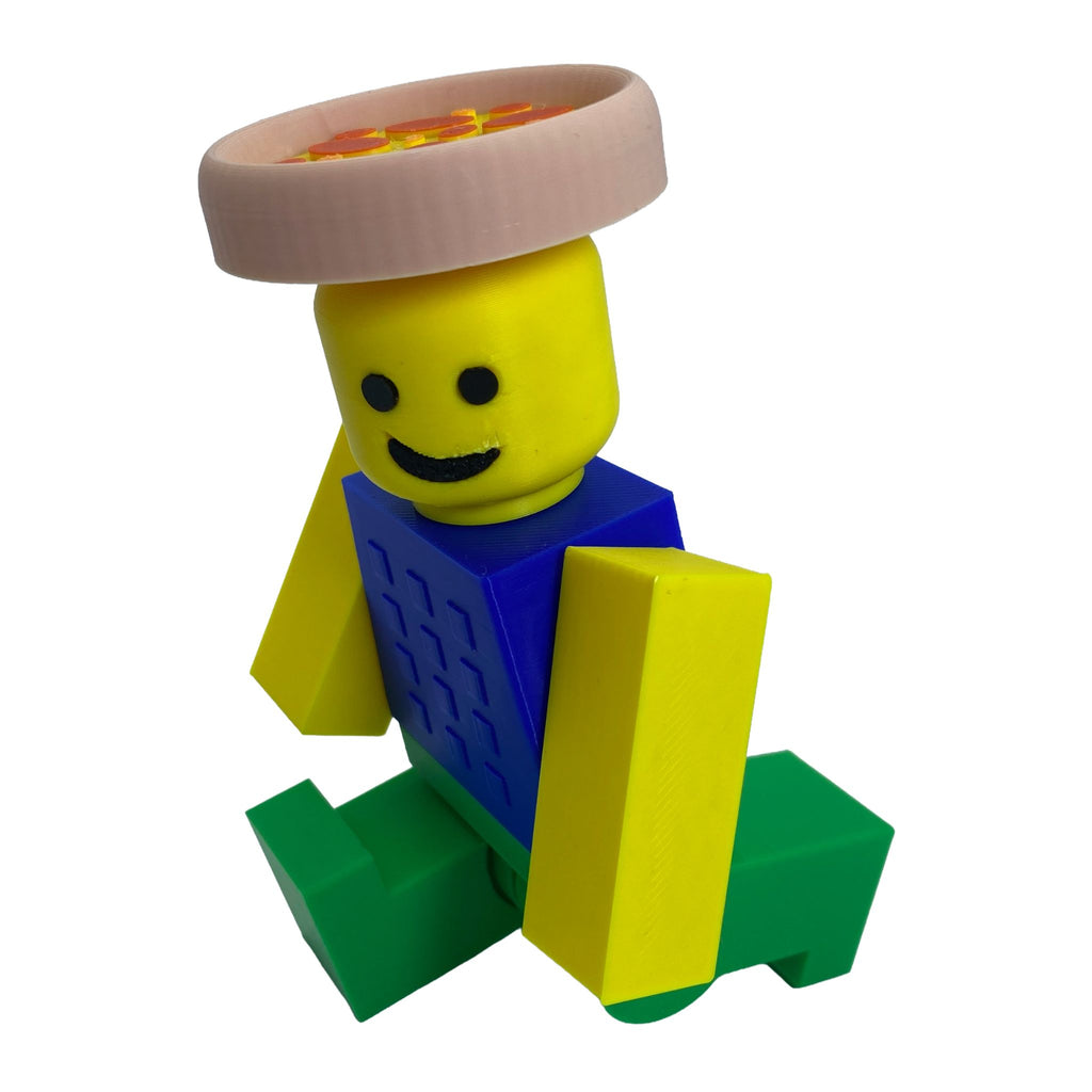 Jucărie Figurină Articulată Noobini Pizzanini - Roblox Steal a Brainrot | Obiect de Colecție