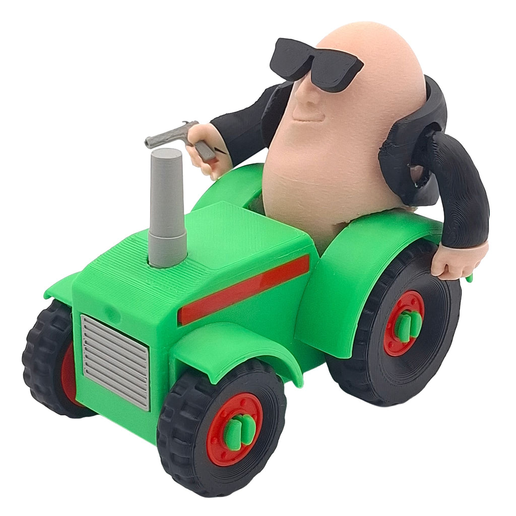 Jucărie Figurină Articulată Bulbito Bandito Traktorito - Roblox Steal a Brainrot | Obiect de Colecție