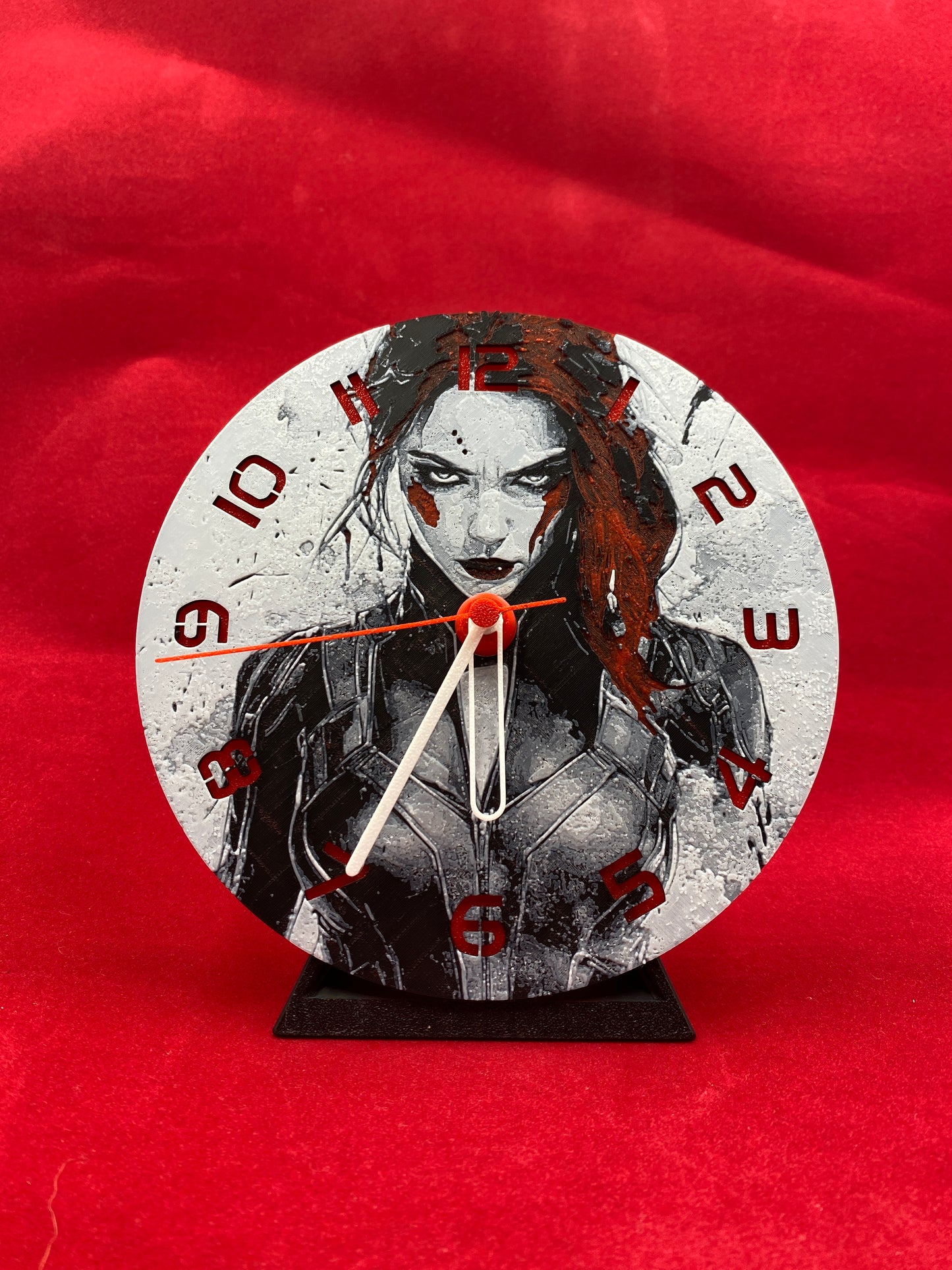 Ceas de perete/birou decorativ Model Supereroină
