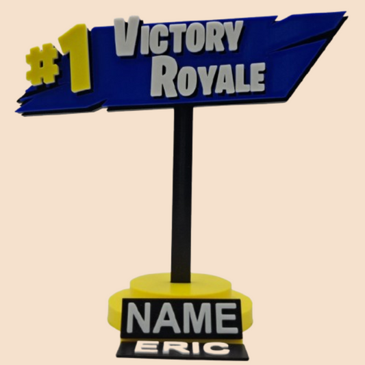 🏆 Trofeu Personalizat Victory Royale – Fortnite