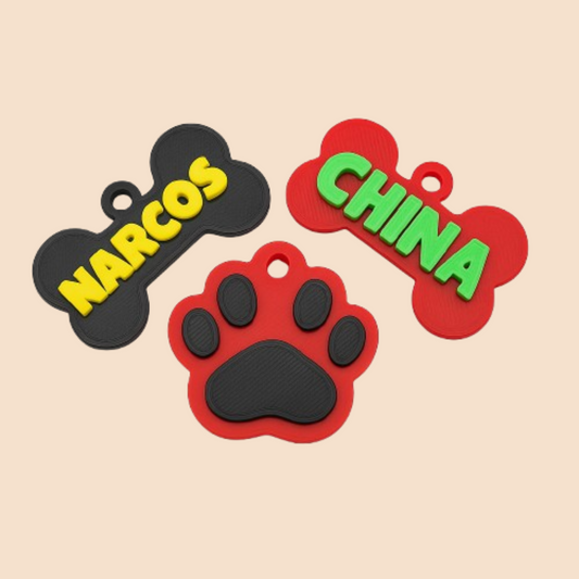 Etichetă personalizată pentru animale