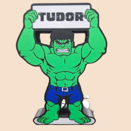 Lightbox Hulk Personalizat cu Nume – Cu Lumină LED Intensă